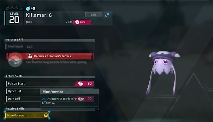 Killamari is a Squid-inspired Pal in Palworld.